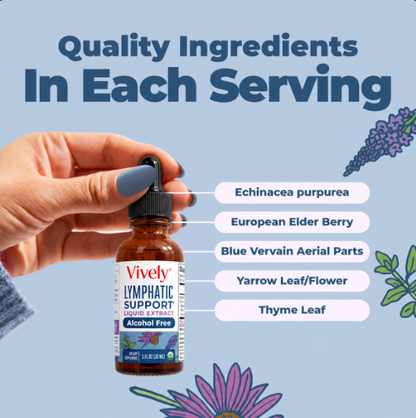 Vively - Organic Lymphatic Support Herbal Blend