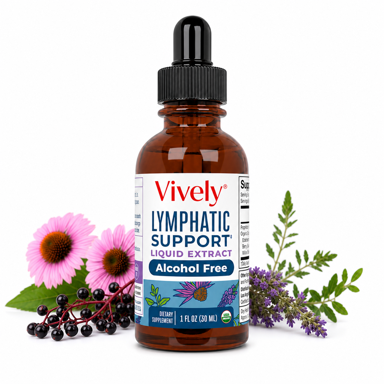 Vively - Organic Lymphatic Support Herbal Blend